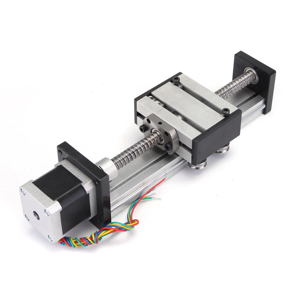 Machifit 100-500mm Stroke Linear Actuator | Lead Screw Slide Stage with Stepper Motor - Image 5