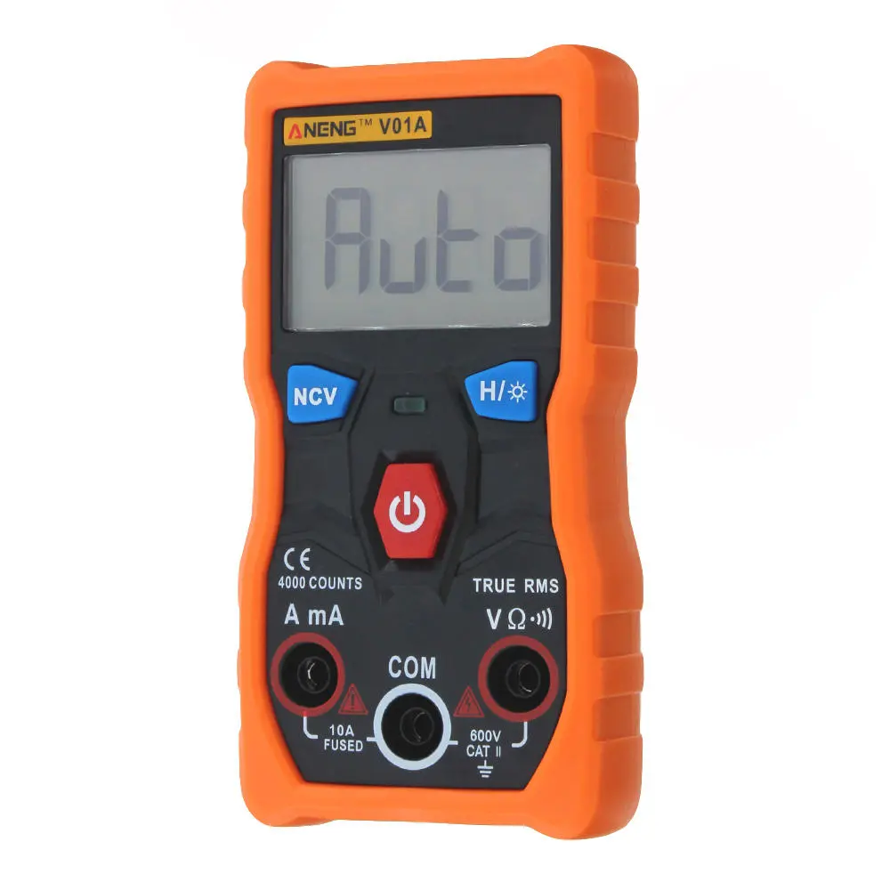 ANENG V01A True RMS Multimeter - Autoranging, NCV, Backlight & Flashlight - Image 5