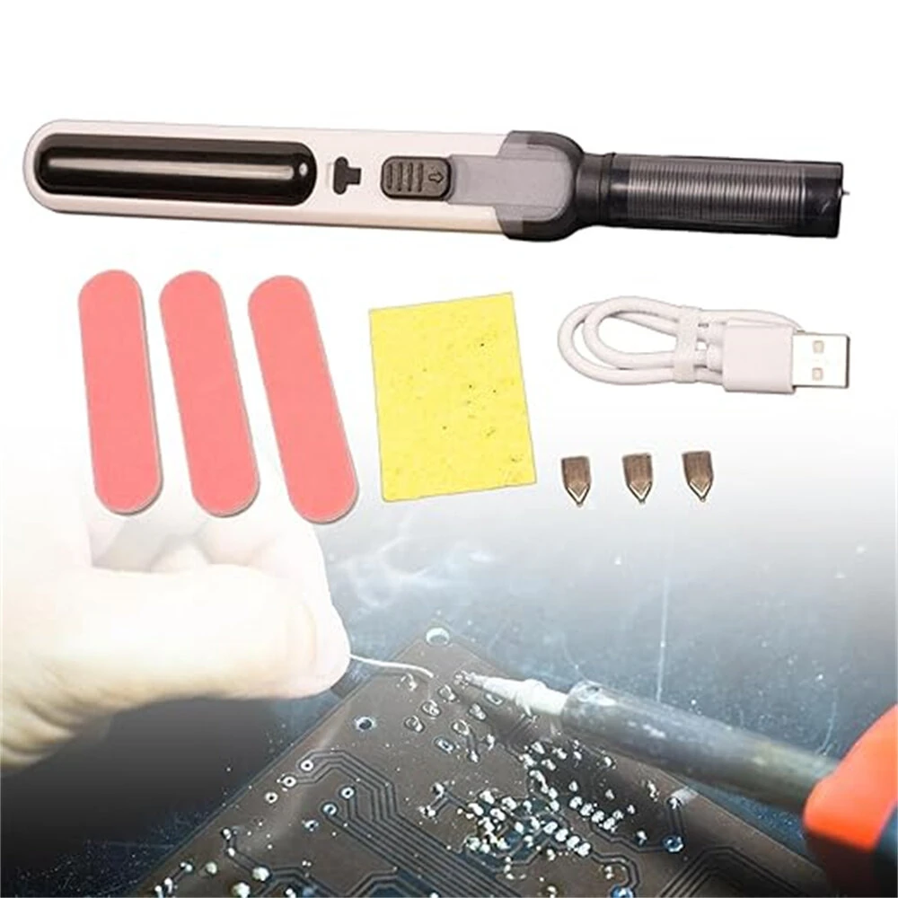 YYC Portable Soldering Iron - Wireless Rechargeable 2000mAh | 40 Min Use - Image 2
