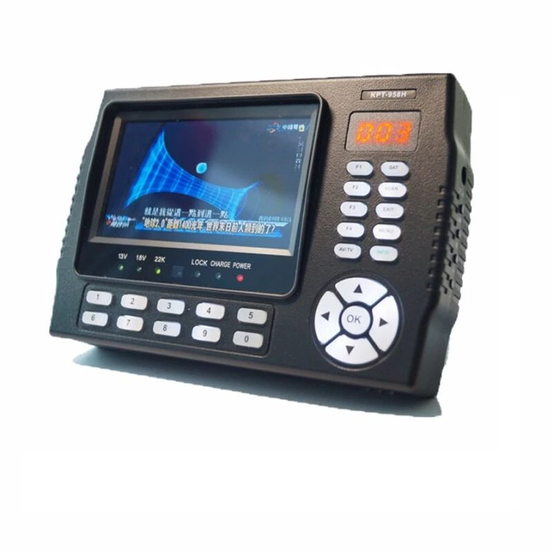 KPT-958H HD Satellite Finder - DVB-S2 MPEG4 Meter with USB & HD Output - Image 2