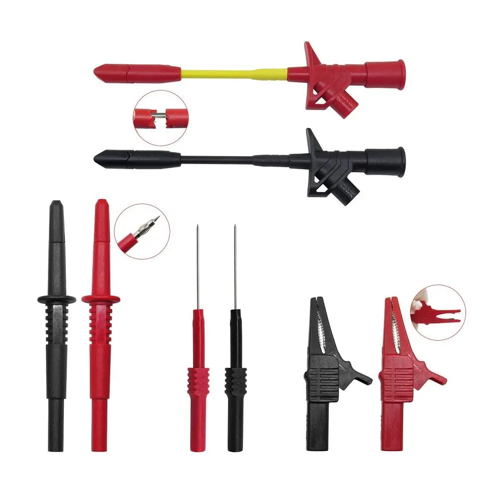 Cleqee P1970 70pcs Multimeter Test Lead Kit | Essential Automotive & Electronic Tool Set - Image 2