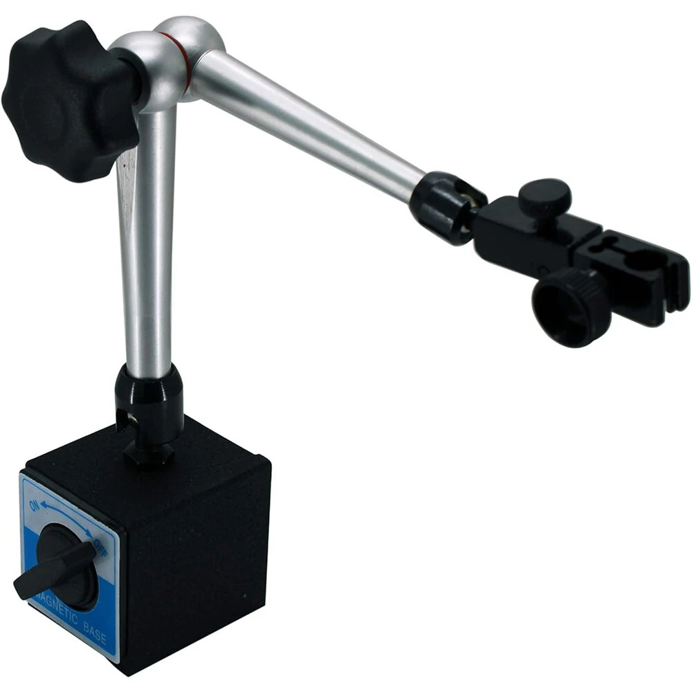 Magnetic Dial Indicator Stand - Universal Movement & Extended Arm - Robust Metal Construction - Image 3