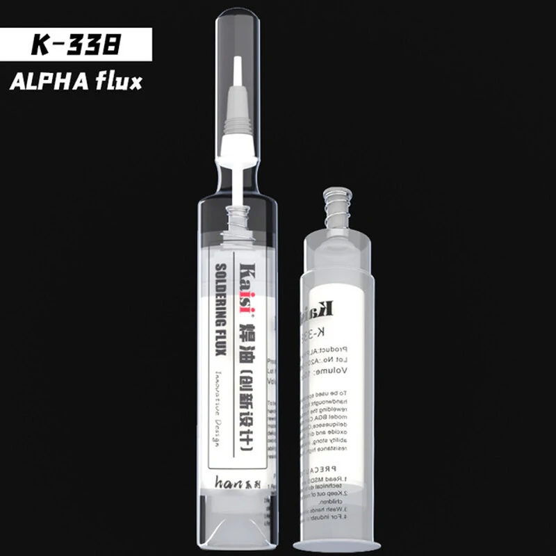 Kaisi K-338 Solder Flux - No-Clean BGA PCB Solder Paste | 10cc Welding Repair - Image 5