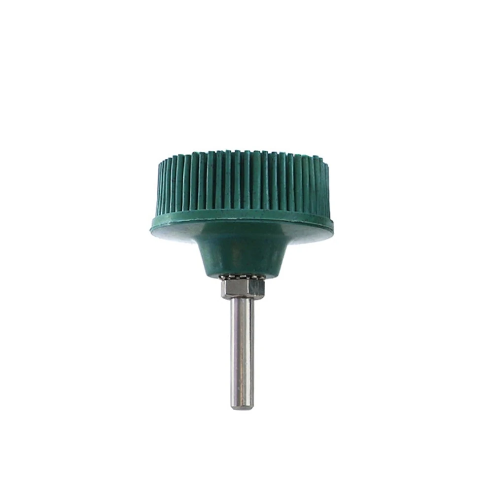 Drillpro Radial Bristle Disc 2-3 inch | Grit 50 80 120 | Emery Abrasive Brush for Dremel - Image 5
