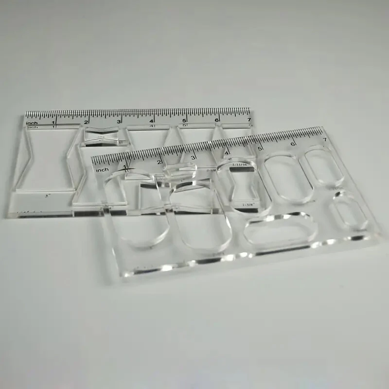 8-in-1 Acrylic Router Template Set | 5mm Thick Oval Nested Templates for Woodworking - Image 5