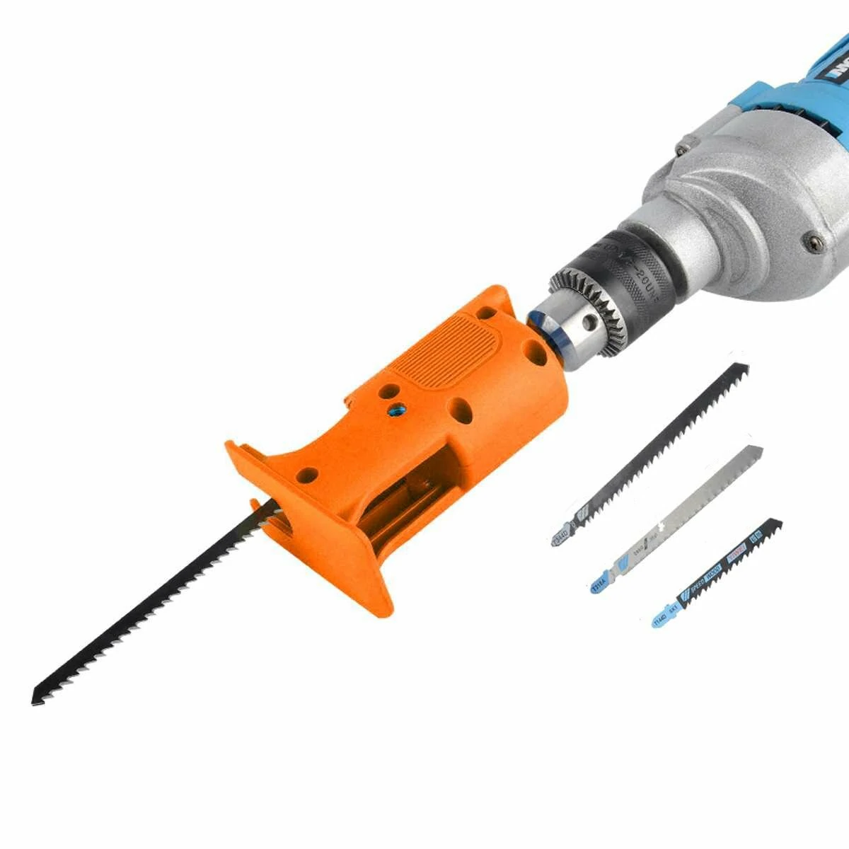 Drillpro Reciprocating Saw Attachment - Converts Drill for Wood & Metal Cutting - Image 3