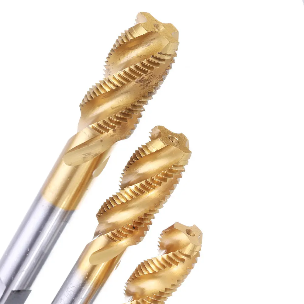 M12-20 HSS Titanium Coated Screw Tap | Metric Spiral Fluted Machine Hand Tap - Image 5