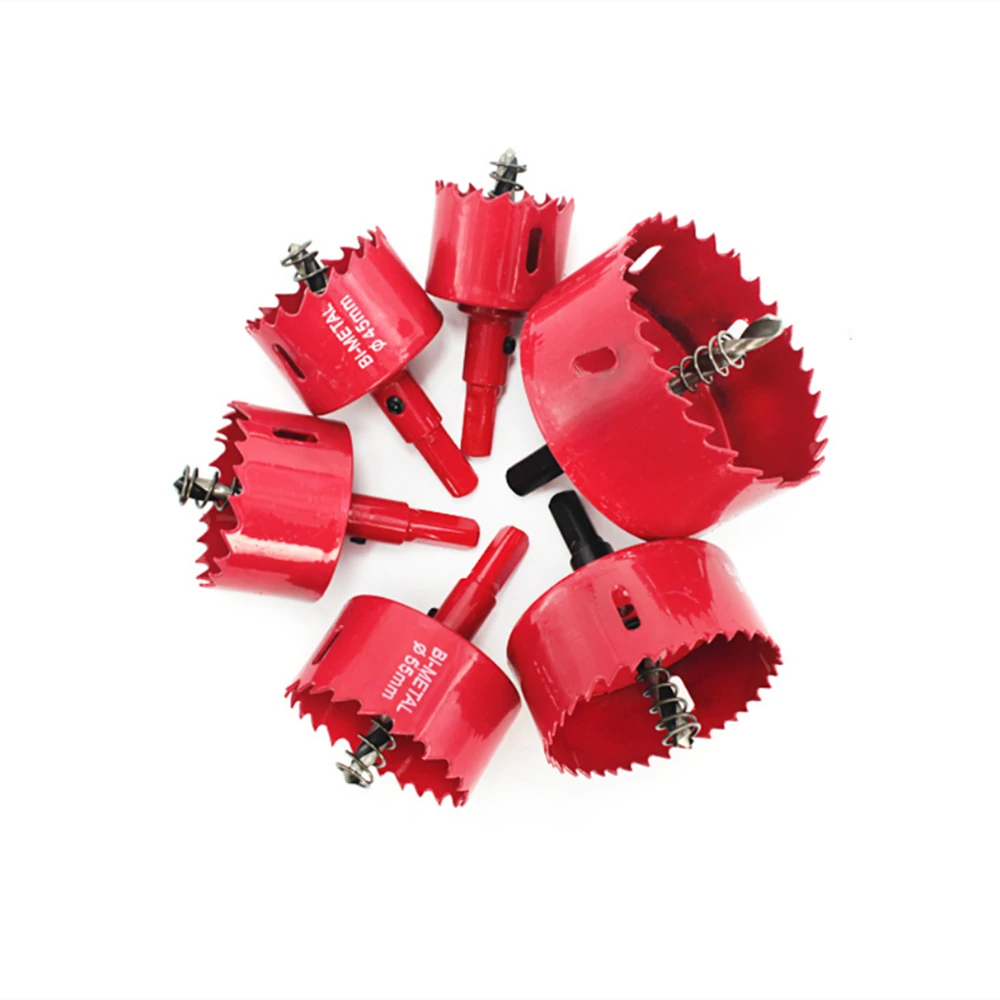 M42 Bi-Metal Hole Saw Set - Wood & Metal Cutter Drill Bit Kit | 6-Piece - Image 4