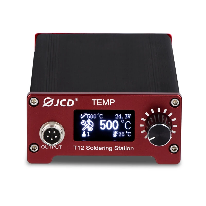 JCD T12 DIY Soldering Station Kit | Digital Display & Adjustable Temperature - Image 4