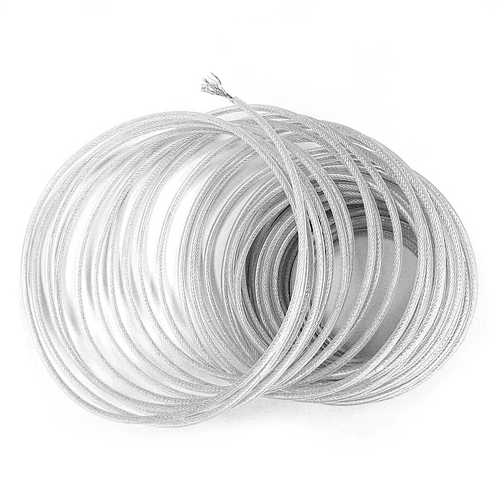 15M Steel Wire Nylon Trimmer Line | Round Roll Replacement | High Durability Eco-Friendly - Image 2