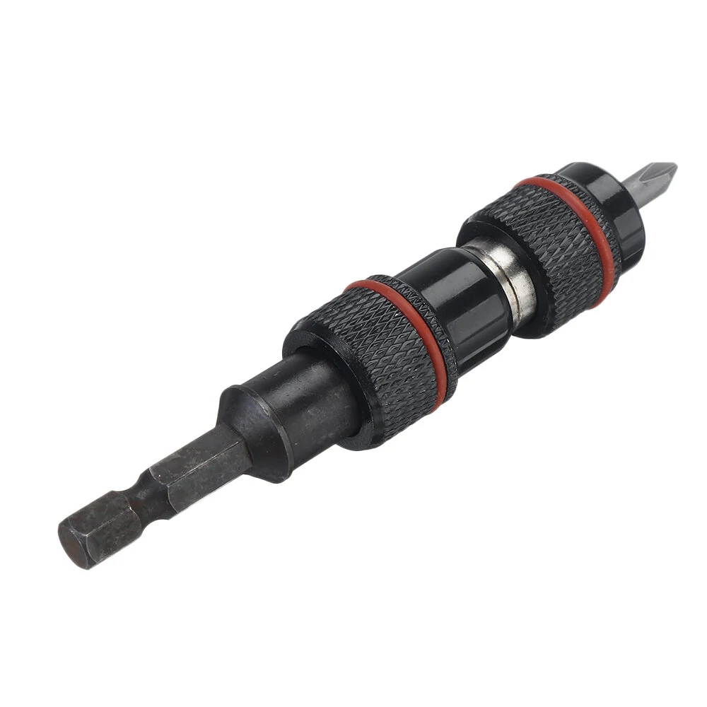 Drillpro Magnetic Screw Drill Bit Holder | Pivoting Angle Extension Adapter - Image 4