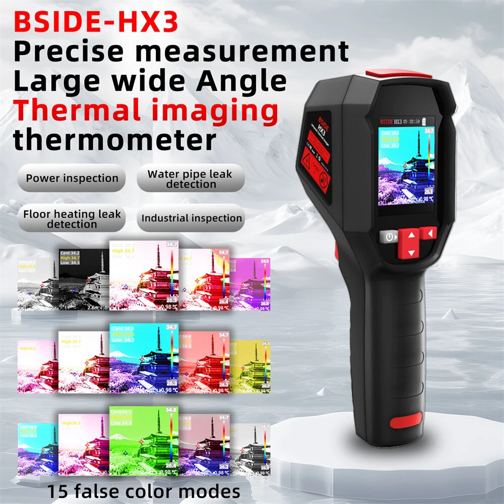 BSIDE HX3 Handheld Thermal Imager - 240x240 IR -20°C to 550°C | 2.4 LCD - Image 2