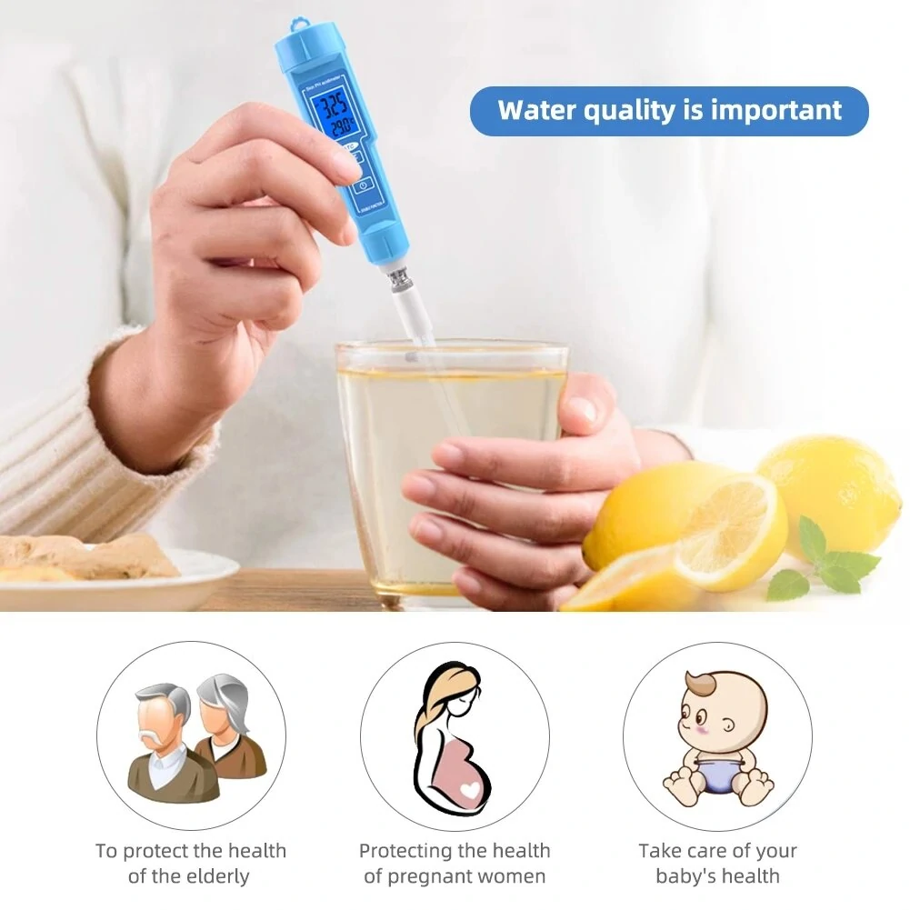 High-Precision PH Tester Pen 0.00-14.00PH | Portable Water Quality Meter - Image 3