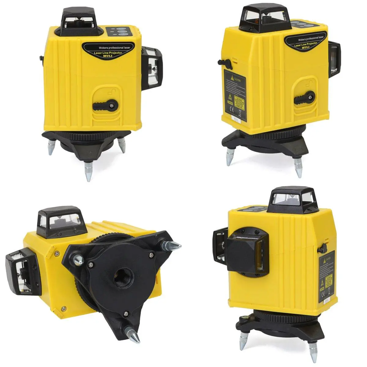 12 Line 3D 360° Infrared Laser Level | Self-Leveling Vertical & Horizontal Cross - Image 3