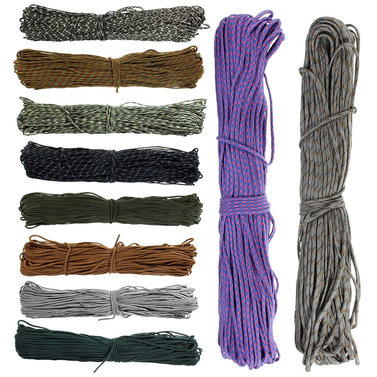 300 Feet Mil-Spec Paracord | Type III 7-Strand Survival Rope for Bushcraft & EDC - Image 2