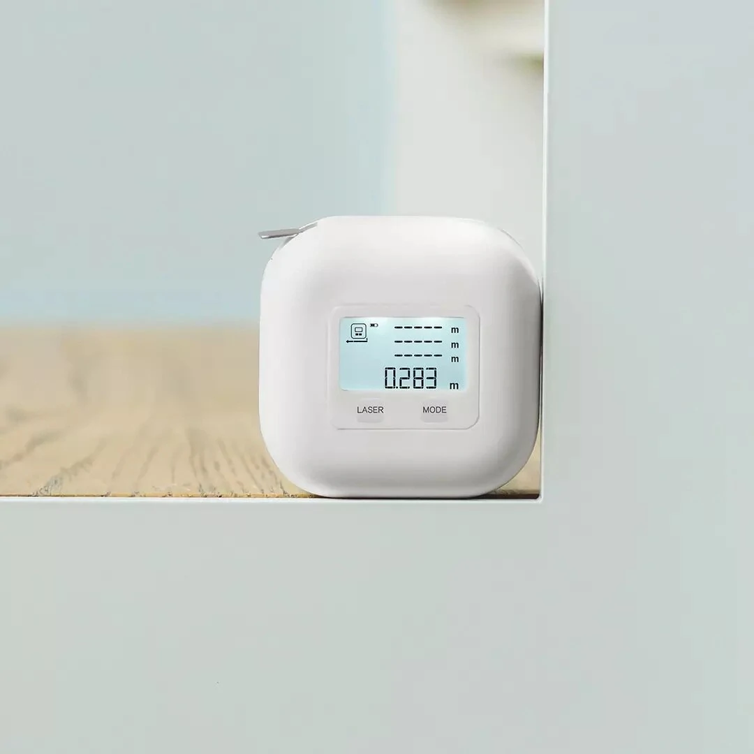 Xiaomi Digital Laser Rangefinder Tape Measure - 2-in-1 Handheld Electronic Ruler - Image 3