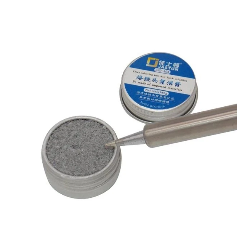 40A Soldering Iron Tip Clean Paste | Oxide Removal & Tip Resurrection | 1PCS - Image 3