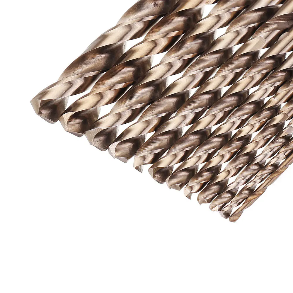 Drillpro 13pcs HSS-Co M35 Cobalt Drill Bit Set | 1.5-6.5mm for Metal & Wood - Image 5