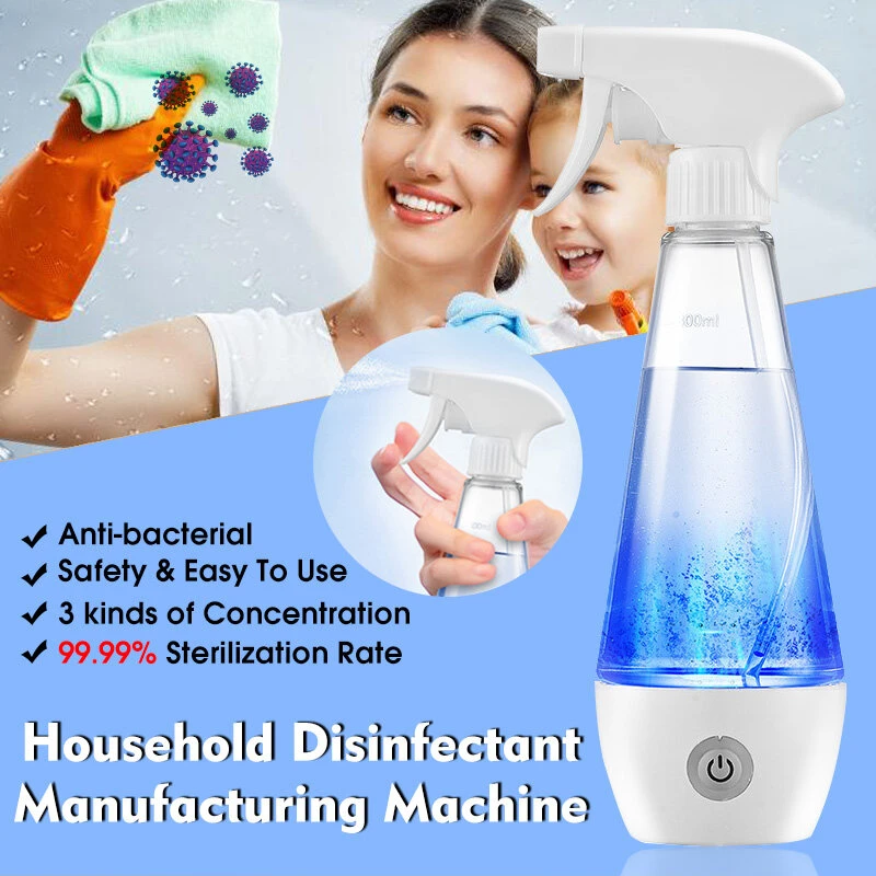 Hypochlorous Acid Water Machine - 300mL Disinfection Sterilizing | Flow Meter - Image 5