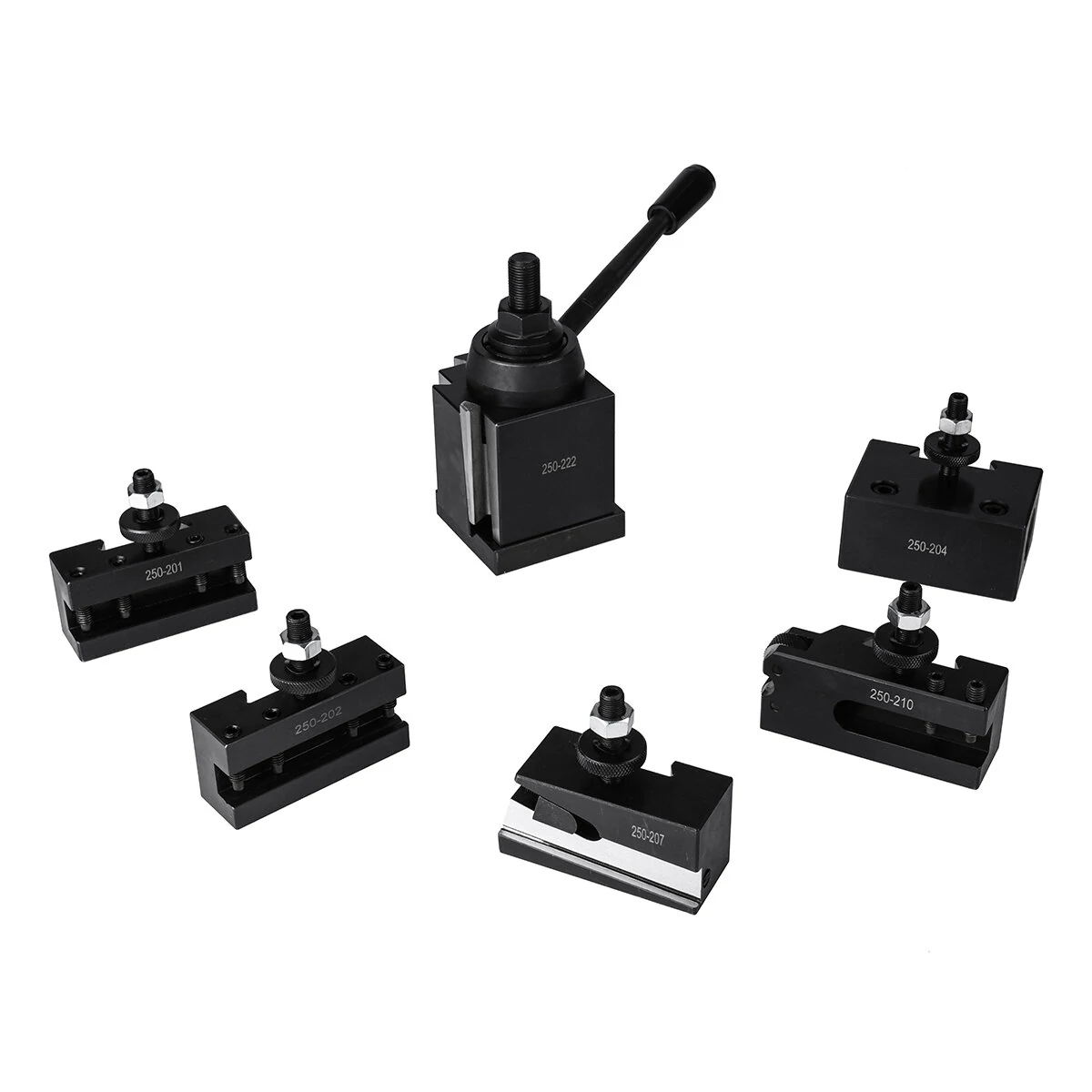 DEMOKE 250 Series Quick Change Tool Post System | High Precision Rigidity | 1/4-5/8 Tool Bit Range - Image 2