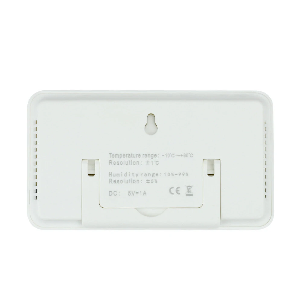 Digital Hygrometer Humidity Meter -10°F~60°F 10%~99%RH with Alarm Clock - Image 5