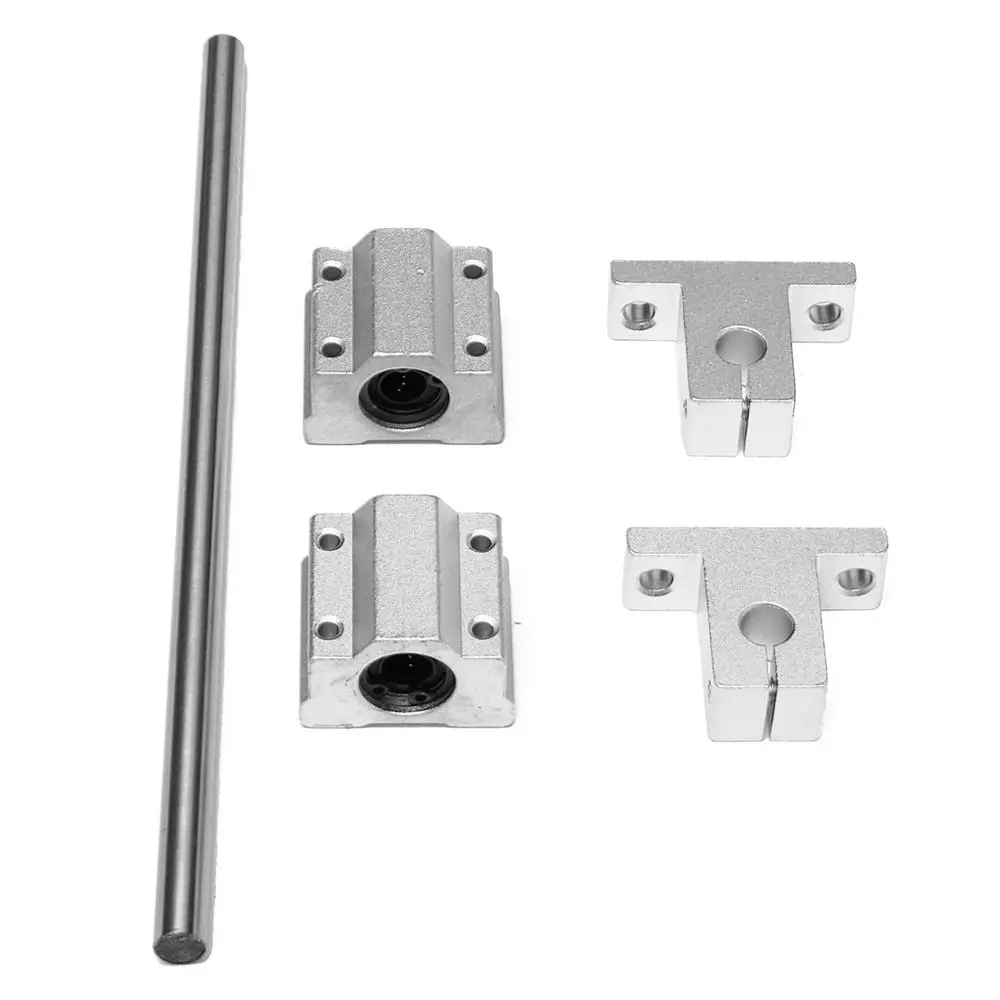 SCS8UU Linear Rail Shaft - 200mm Rod with Bearing Block & Guide Support | CNC Parts - Image 5