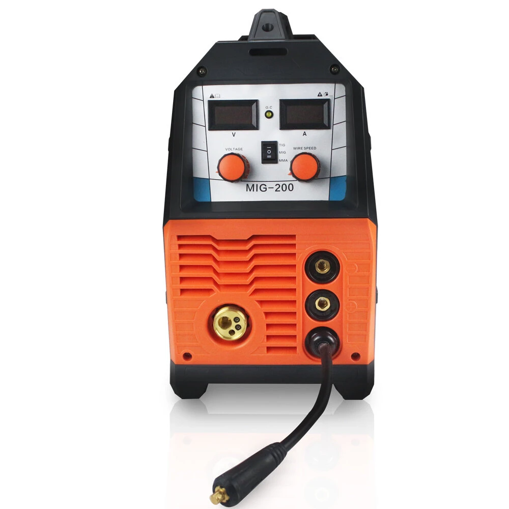 MIG-200 3-in-1 MIG TIG MMA Welder | 220V Digital Double Pulse Gas Shield - Image 3