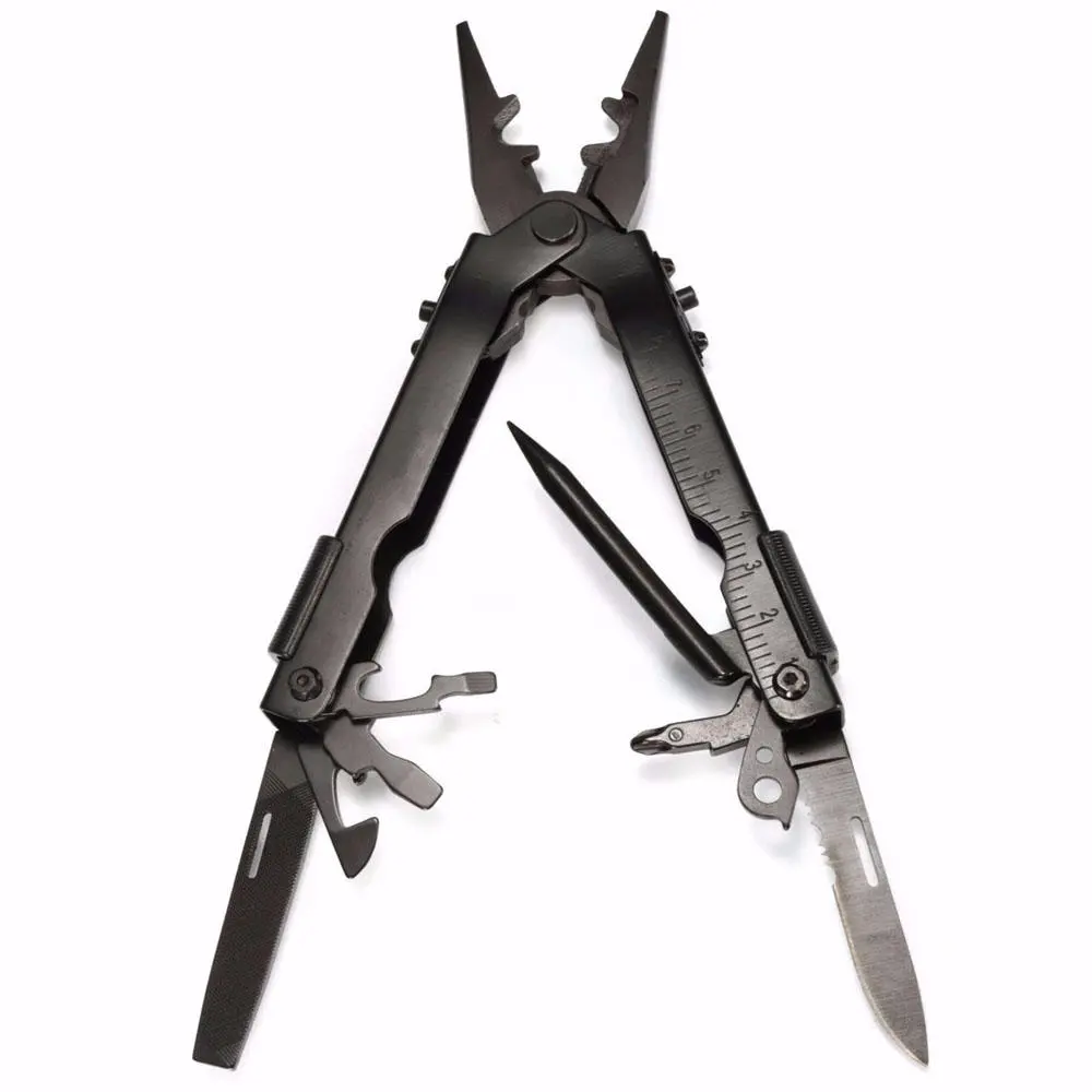 Multifunctional Tools Needlenose Plier Screwdriver Bottle Opener Camping Travel Tool - Image 3