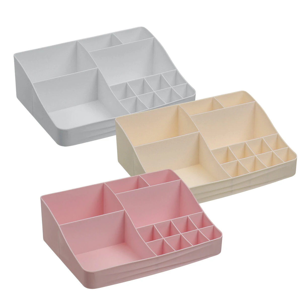 Women's Cosmetic Storage Box | Jewelry & Makeup Organizer Case with Perfume Display - Image 3