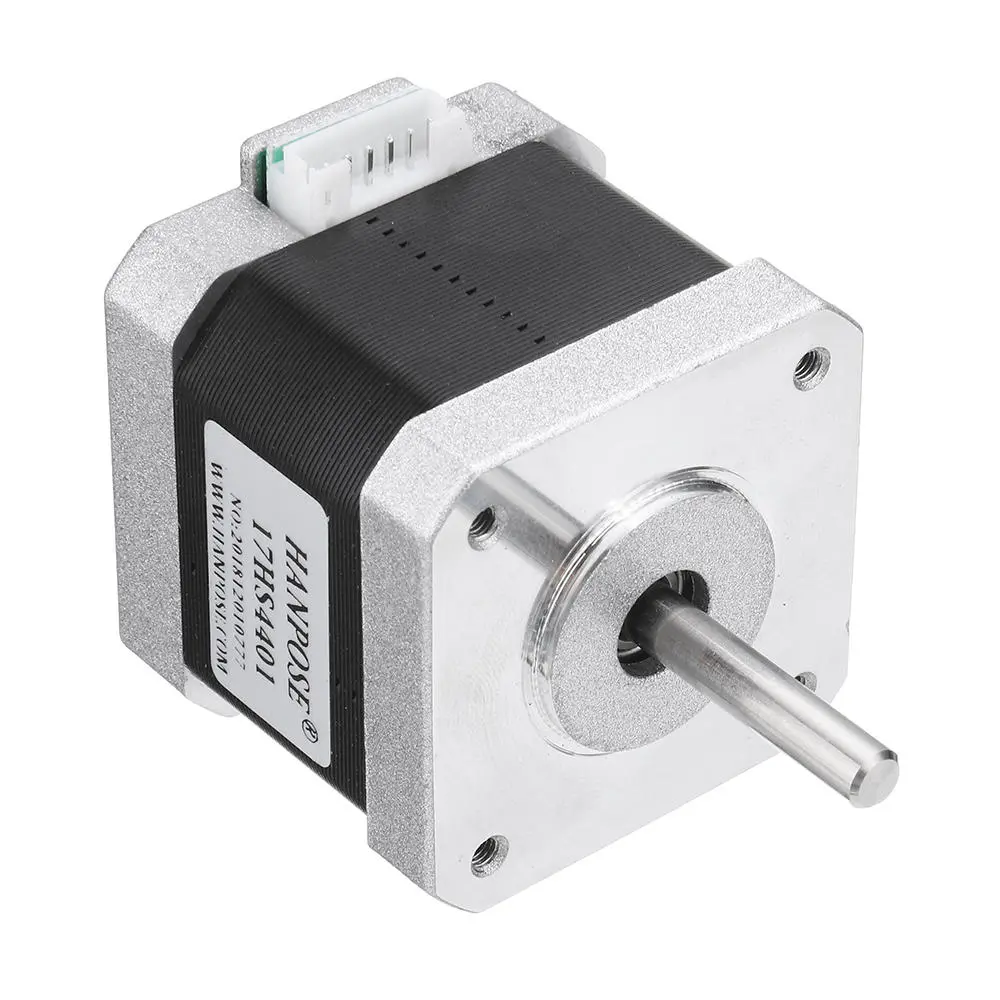 HANPOSE Nema 17 Stepper Motor 40N.cm 1.7A | 40mm for CNC & 3D Printer - Image 2