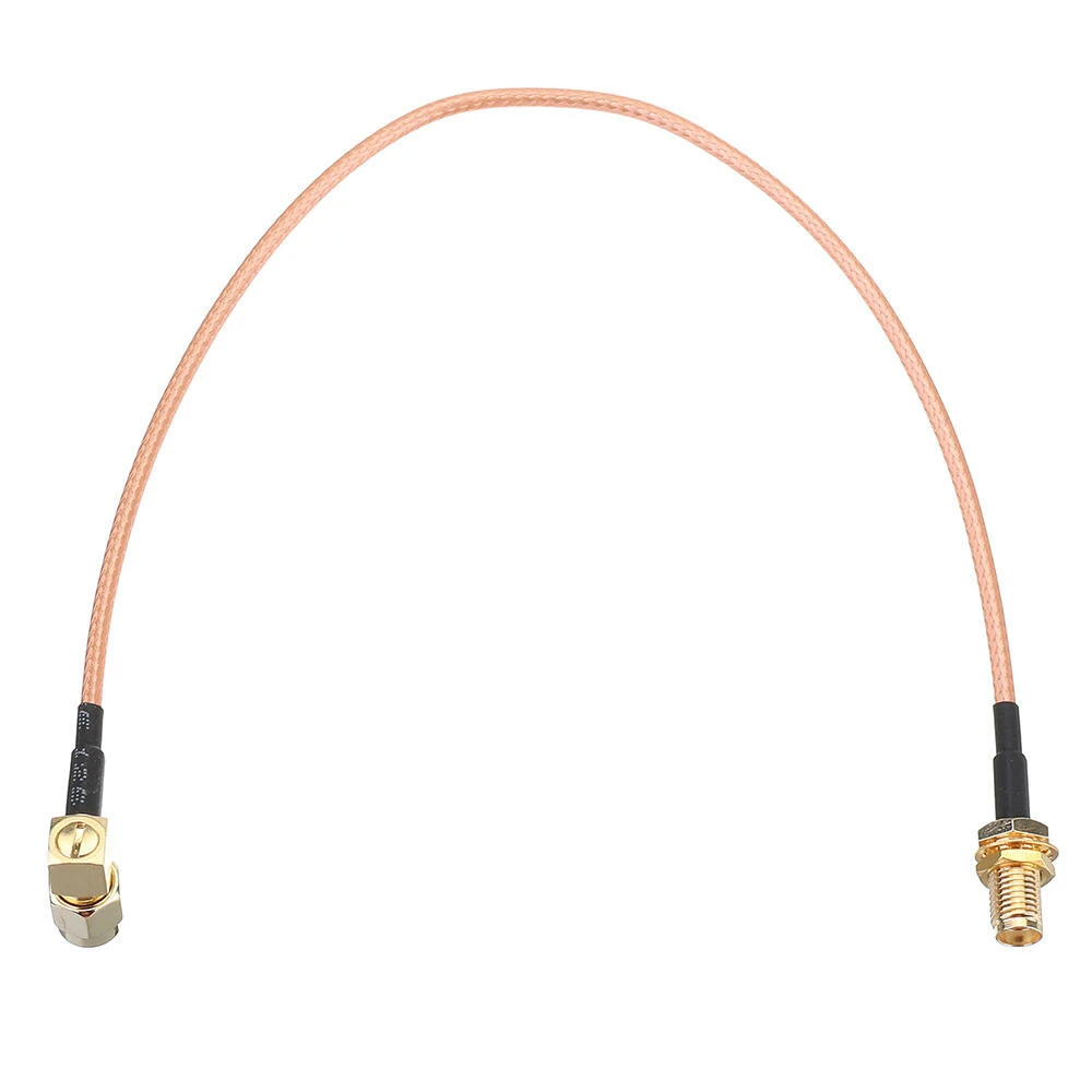 2 Pcs 10CM SMA Cable - SMA Male Right Angle to SMA Female RG316 Coax Pigtail - Image 2