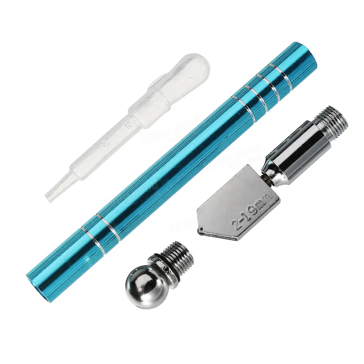 Portable Glass Cutter - Diamond Tipped for 2-19mm Glass | Anti-Slip Handle - Image 3