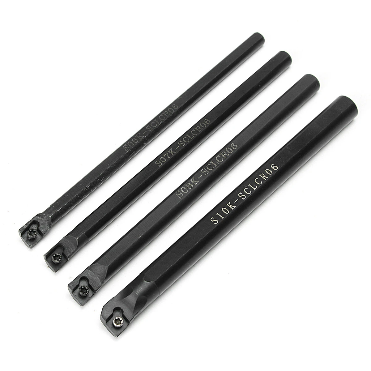 SCLCR06 Lathe Boring Bar - 4pcs 6/7/8/10mm Tool Holder with 10 CCMT060204 Inserts - Image 5