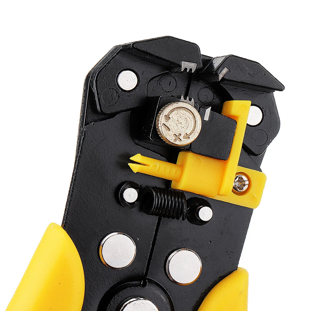 DANIU Automatic Wire Stripper Crimping Plier - Yellow Multifunctional Terminal Tool - Image 4