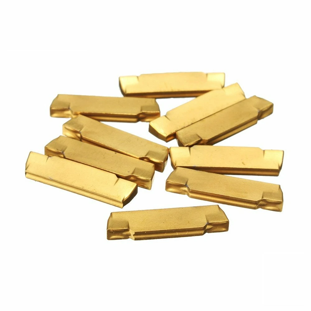 Drillpro MGMN200-G Carbide Inserts - 10Pcs for MGEHR/MGIVR Grooving & Cut-off Tool - Image 4