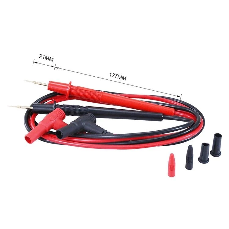 BEST BST-058 Digital Multimeter Test Probe | 3Pcs 20A 1000V Silver Tip - Image 2