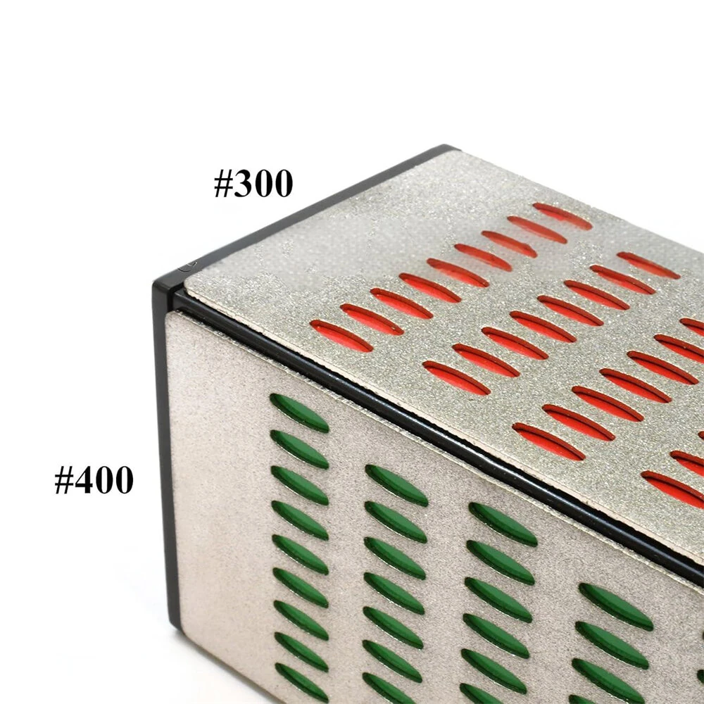 Diamond Sharpening Stone - 4 Sided Knife Sharpener Block | Kitchen Whetstone - Image 4