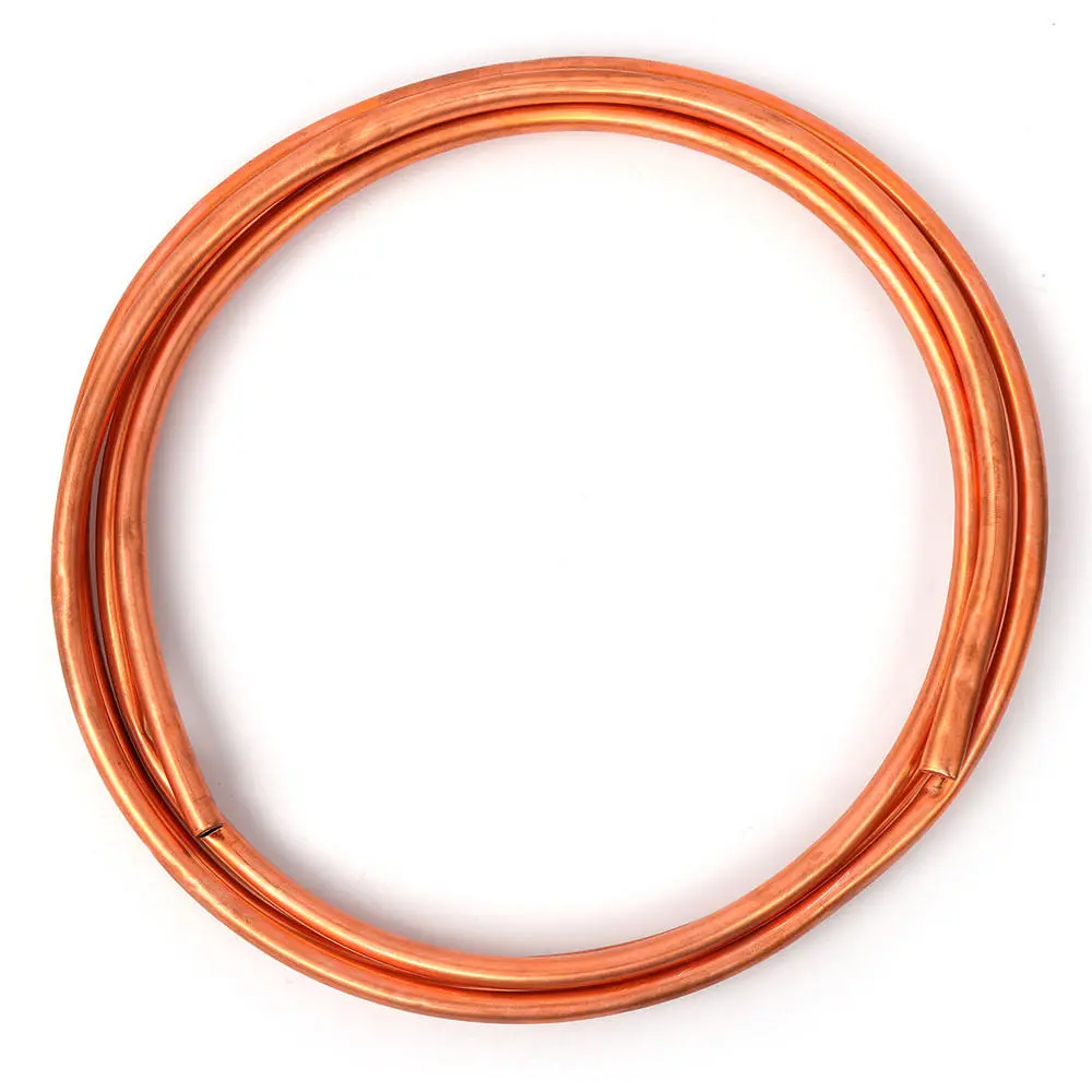 R410A AC Copper Pipe Coil - 3/8 Inch | 1/2/3/4/4/7/10/15/20m Lengths - Brass Tube - Image 3