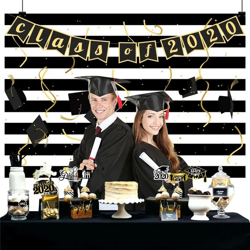 Graduation Backdrop 2020 - Photography Background & Photo Props - Party Decor - Image 5