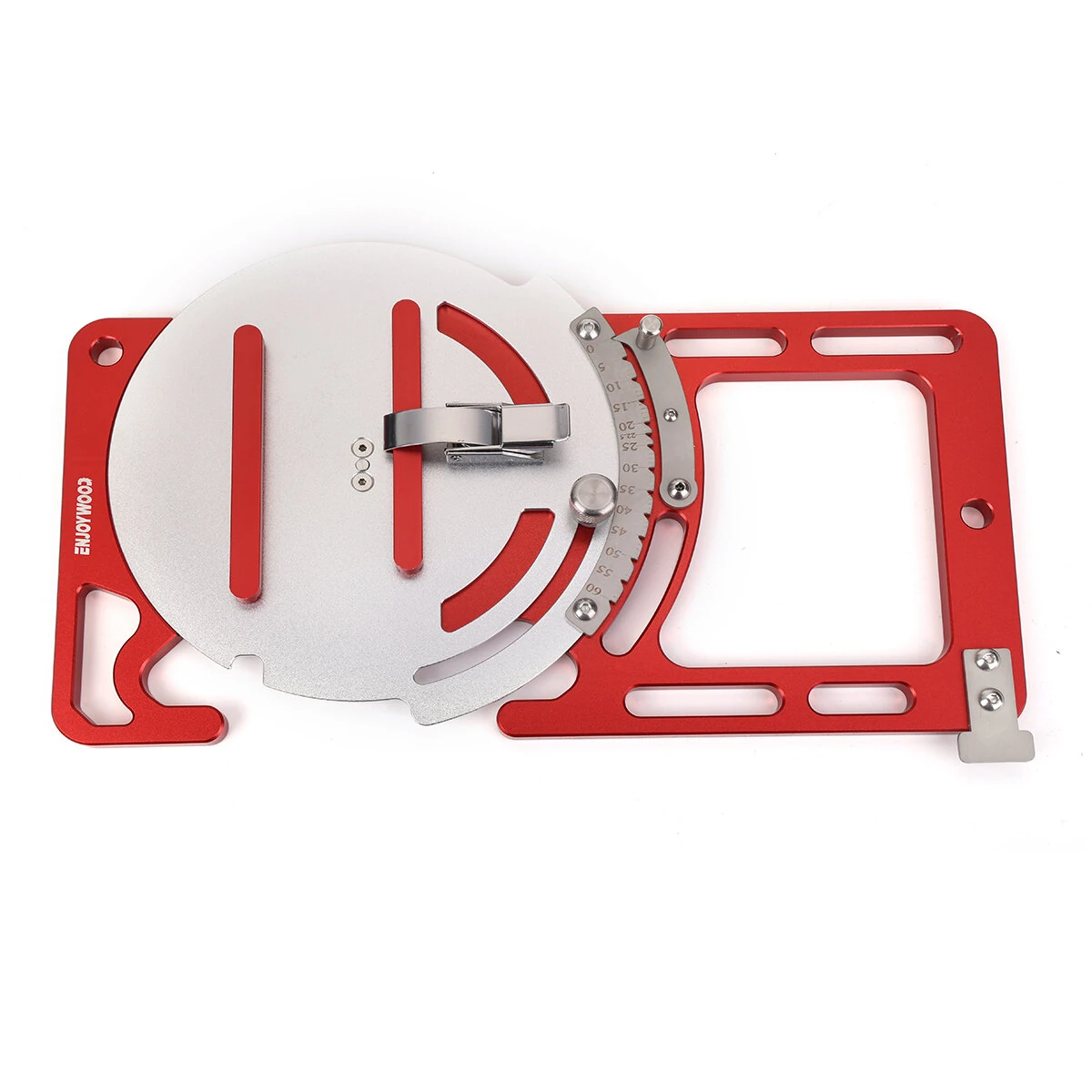 ENJOYWOOD Adjustable Track Saw Rail Guide - Aluminum Alloy Square Track for Woodworking - Image 4