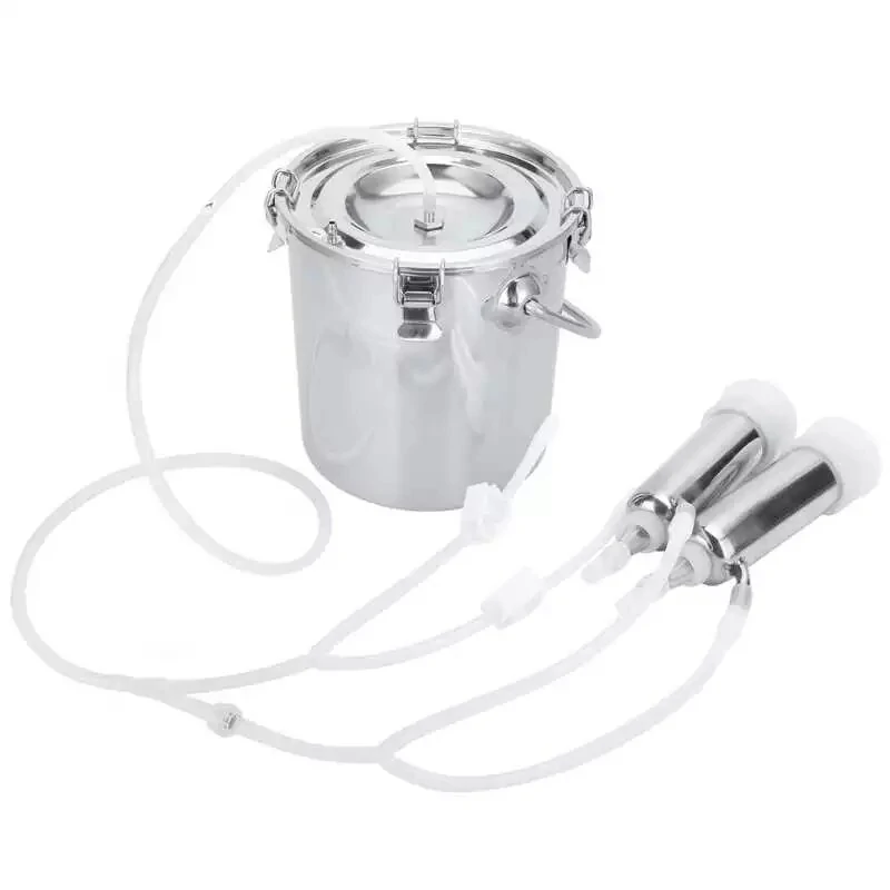 7L Electric Vacuum Milker Machine | Portable Automatic Suction Pump for Cows - Image 4