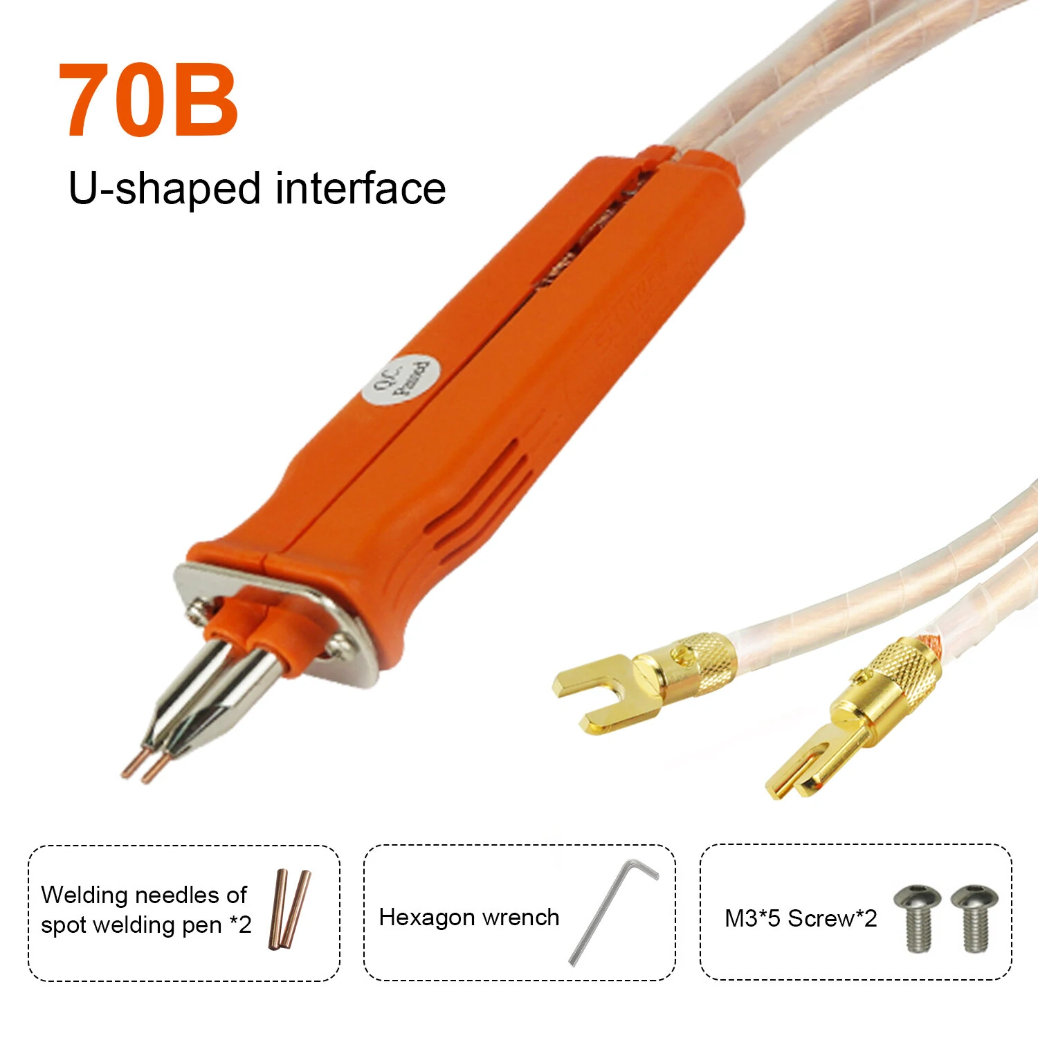SUNKKO S-70BN Handheld Spot Welder Pen | Adjustable Pins & Enhanced Cable - Image 3