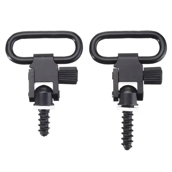 Leica M Quick Detach Sling Swivels | 2-Pack with Wood Screw | QD Strap Buckle - Image 3