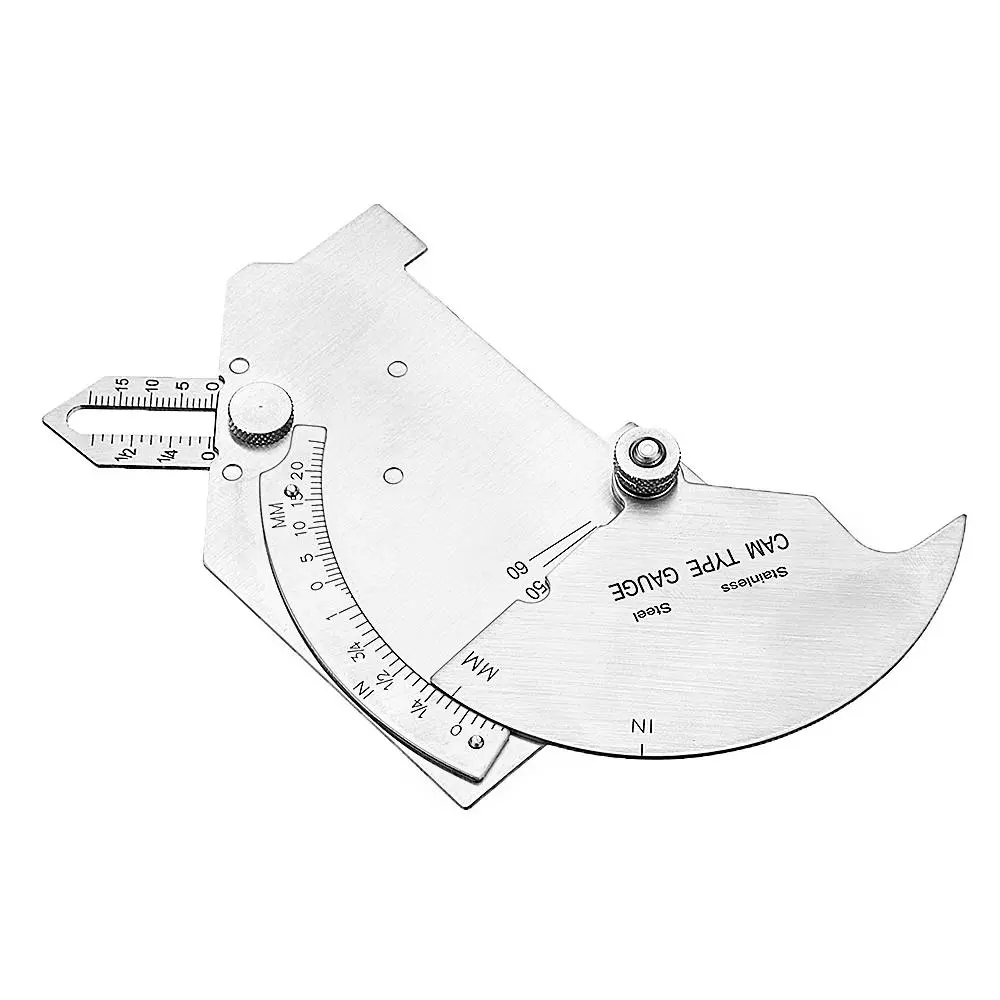 Machifit 50mm Stainless Steel Welding Gauge | Bridge Cam & Ulnar Test Gage - Image 5