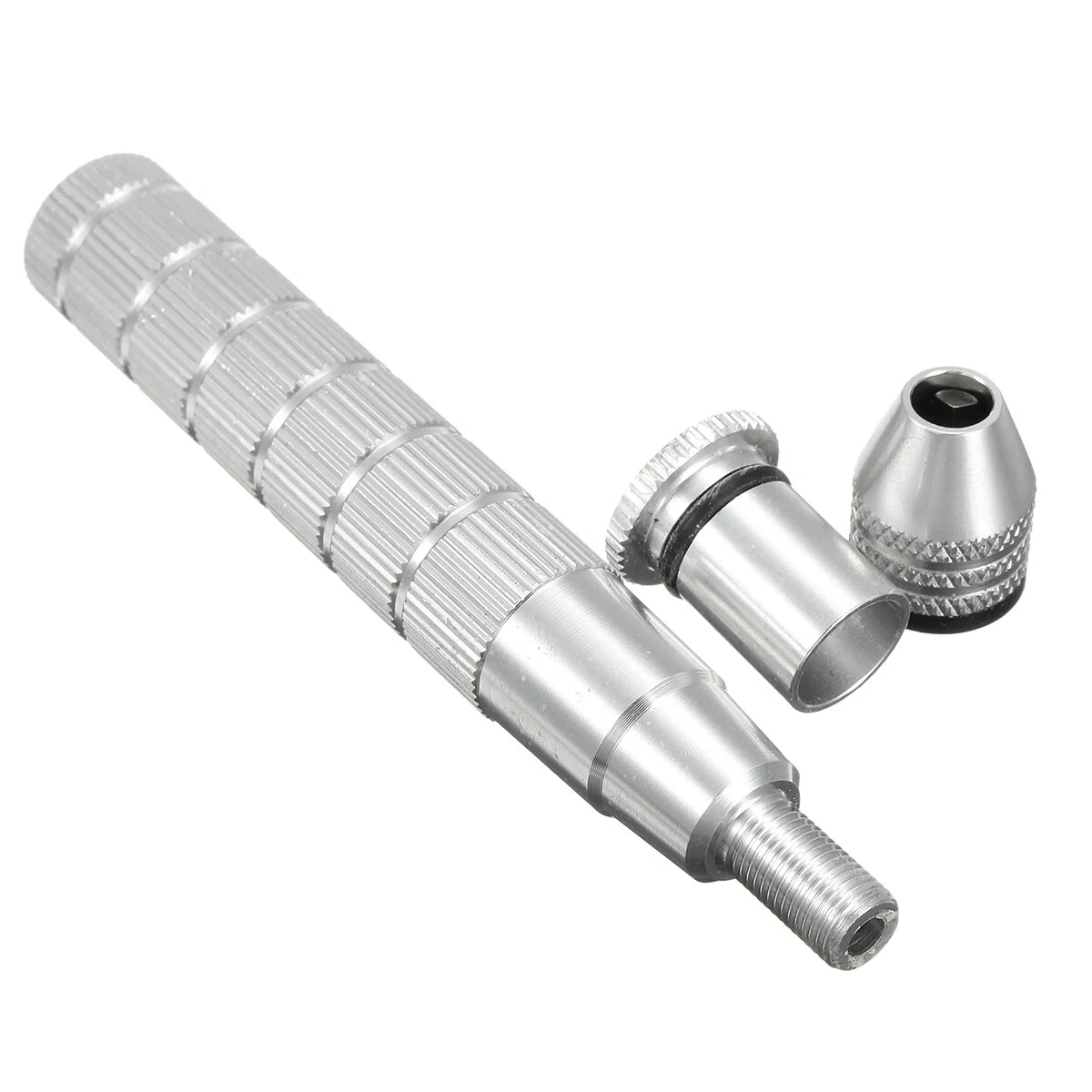 Raitool DT03 Aluminum Alloy Mini Hand Drill - Manual Punch Tool for DIY Craft - Image 2