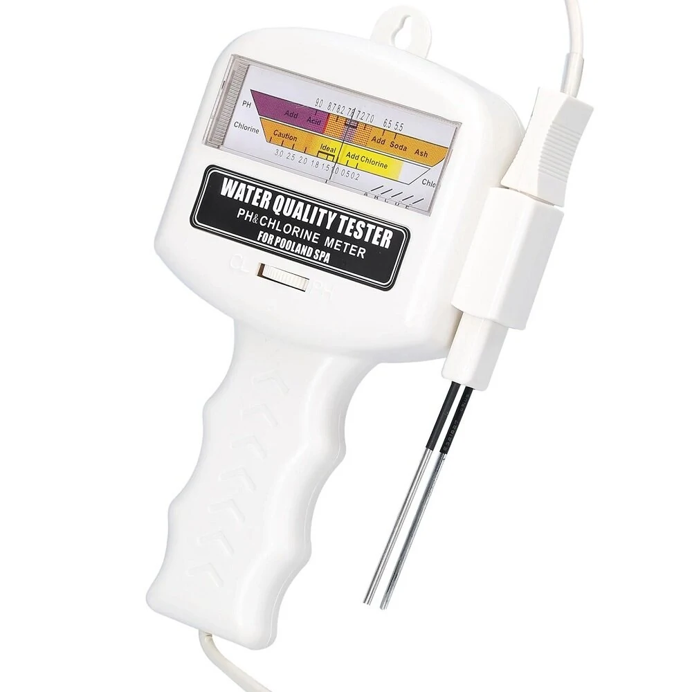 2 in 1 Portable pH & Chlorine Meter | Digital Water Quality Analyzer for Pool & Spa - Image 3