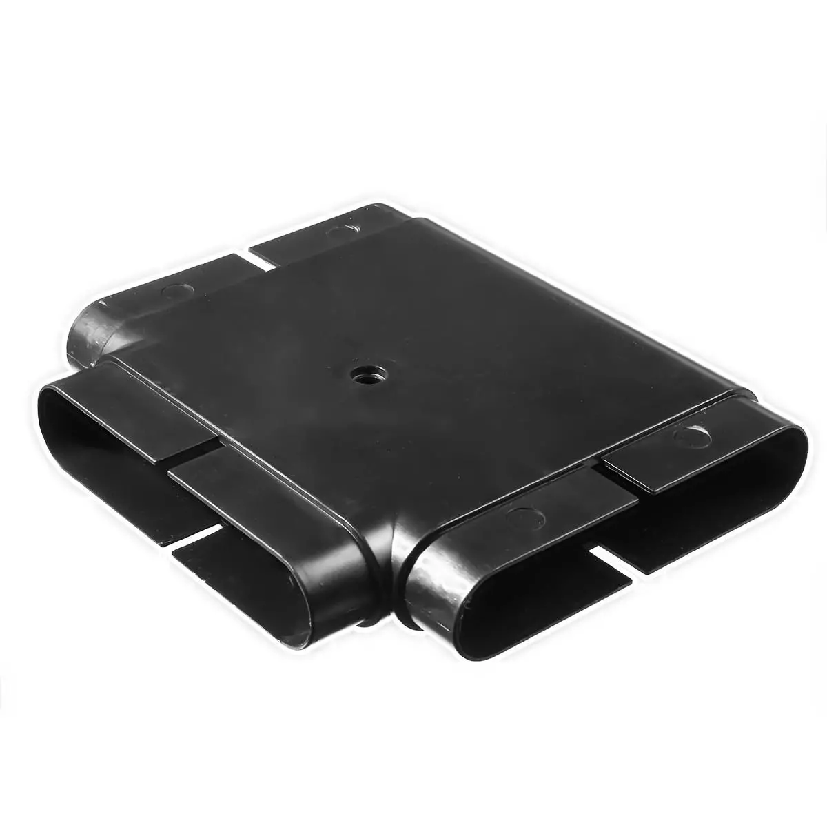 Flat PVC Tee Connector 132x30mm - Ventilation System Tube | Environmental Protection - Image 2