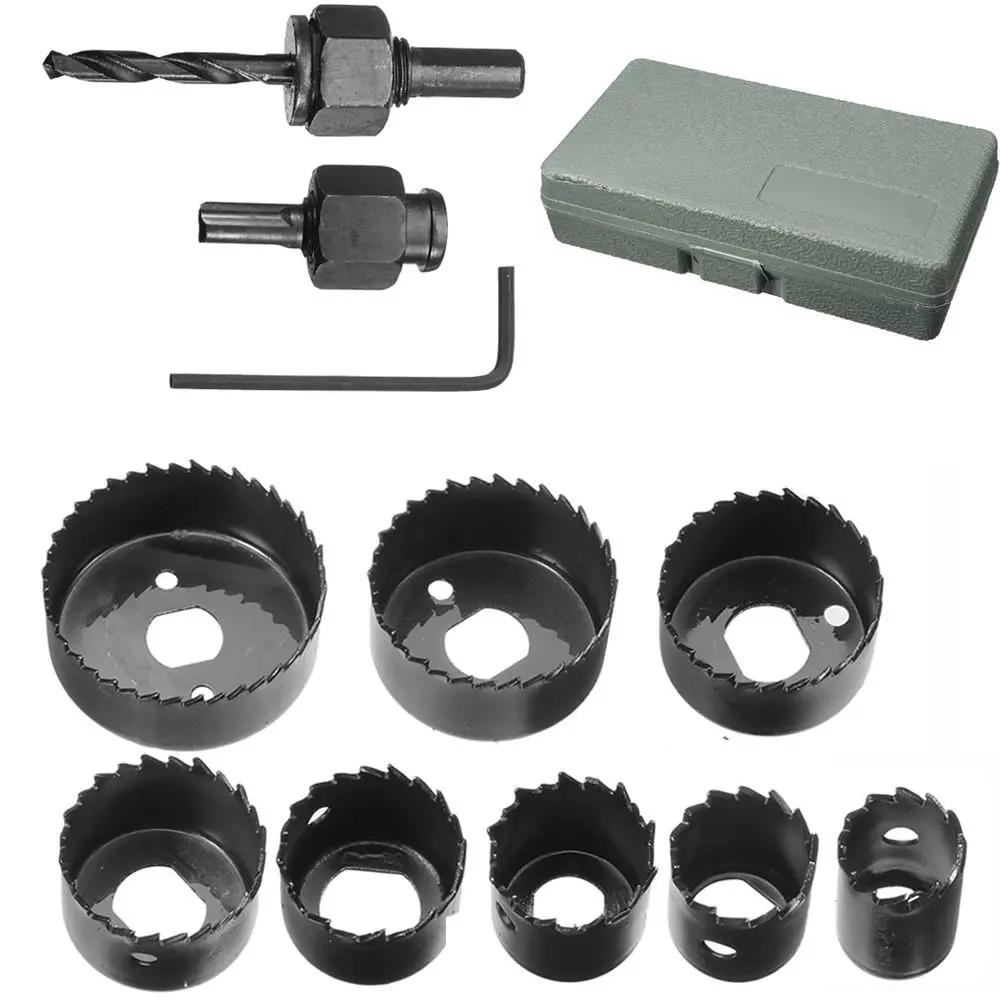 11pcs Forstner Drill Bit Set - Hinge Hole Cutter for Woodworking & Plasterboard - Image 2