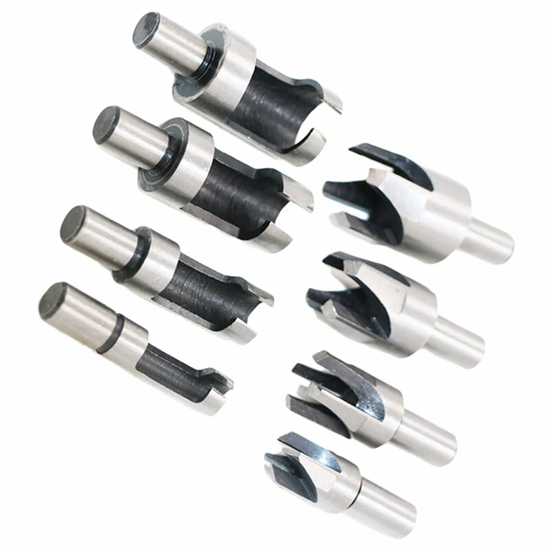 8PCS HSS Cork Drill Bit Set | Wood Plug & Tenon Cutter for Bored Holes - Image 3