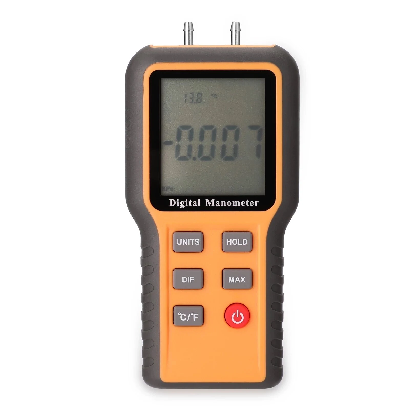 Qx-1208 Digital Pressure Gauge | High-Precision Multifunctional Tool for Pipeline & Auto Repair - Image 2